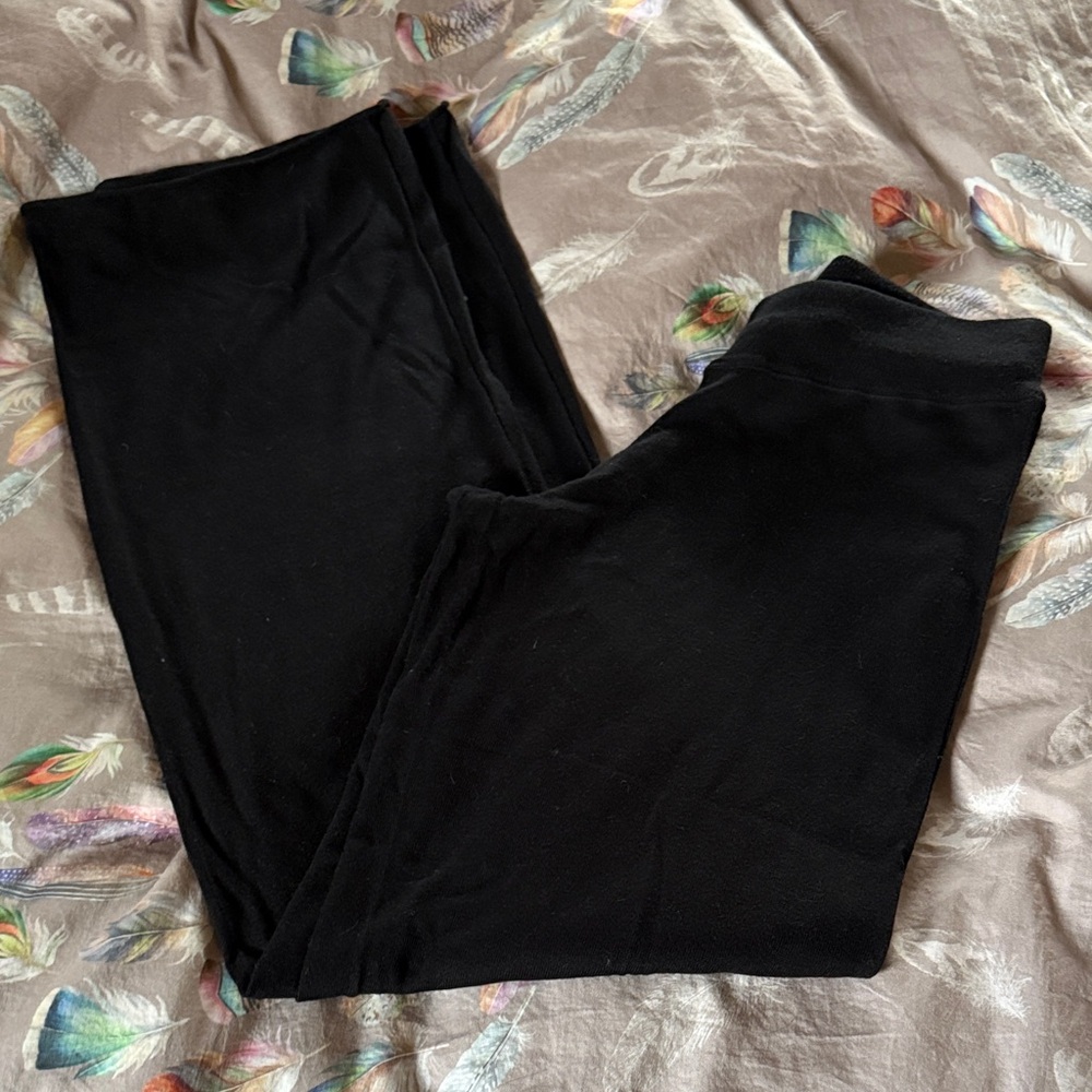 Banana Republic Classic Black Wide Leg Pants